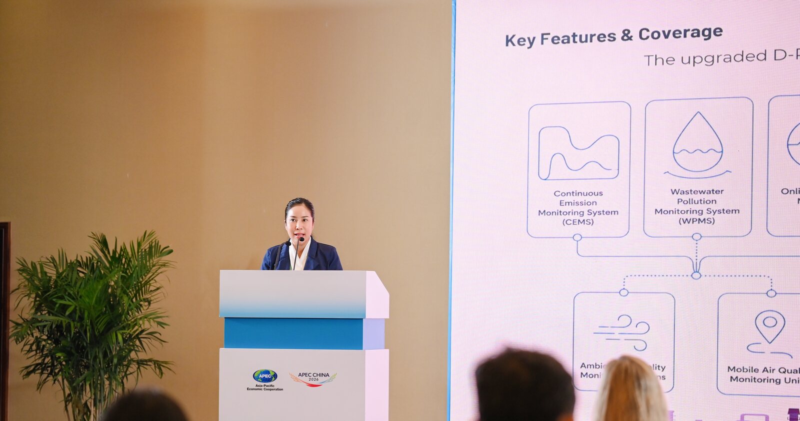 Presentation of the Digital Pollution Online Monitoring System from Thailand